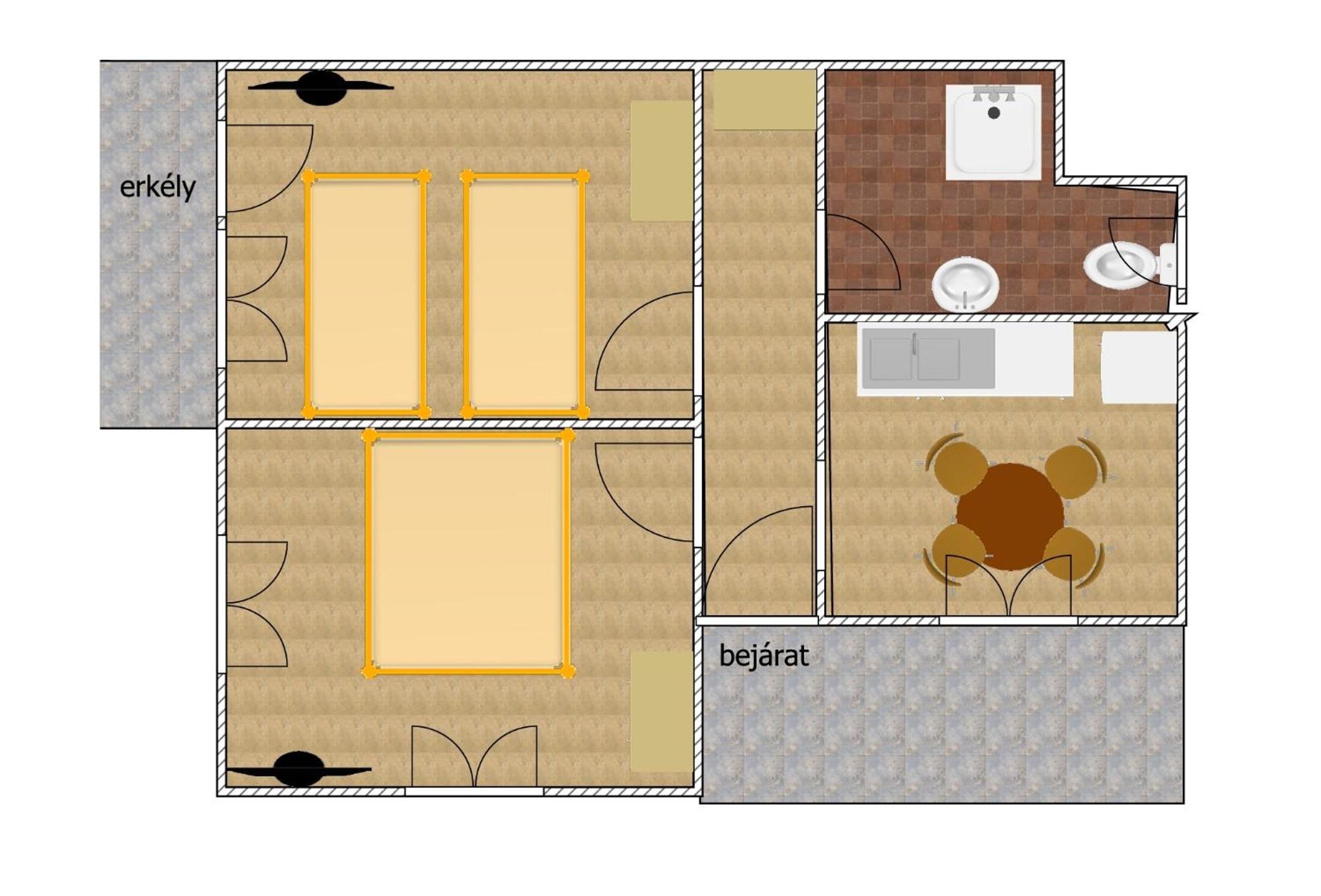 Katalin Apartmanhaz Мишкольц Экстерьер фото